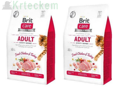 BRIT Care Cat  Grain-Free Activity Support 2x7kg SLEVA 3%