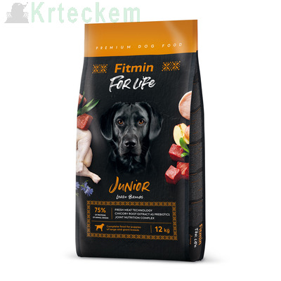 Fitmin Dog For Life Junior Large 2x12 kg SLEVA 3%