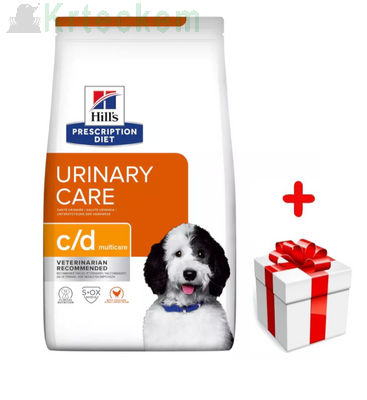 HILL'S PD Prescription Diet Canine c/d Urinary Care 12kg + PŘEKVAPENÍ ZDARMA !!!!