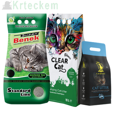MIX Benek, Clear Cat, Cat Royale - 25l