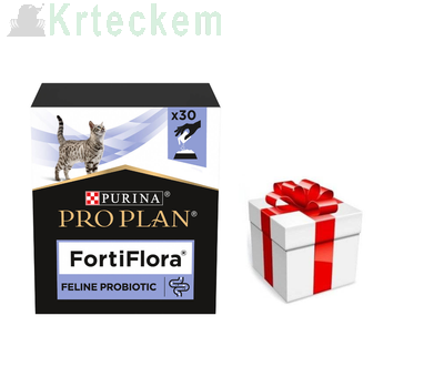 Purina VD Feline Fortiflora 30 x 1 g + PŘEKVAPENÍ ZDARMA !