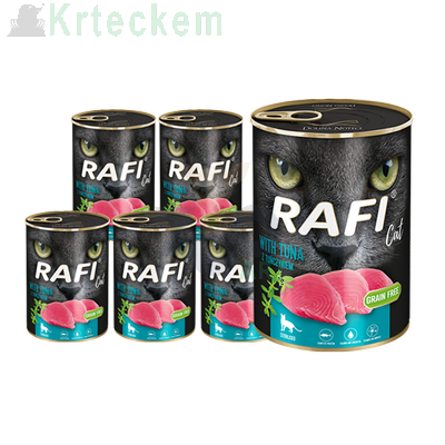 RAFI Cat Adult Sterilised s tuňákem 12x400g