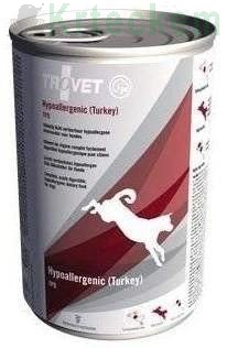TROVET TPD Hypoallergenic - Turkey 12x400g SLEVA 2%