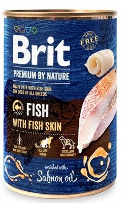Brit Premium by Nature Fish with Fish Skin 12x400g SLEVA 2%