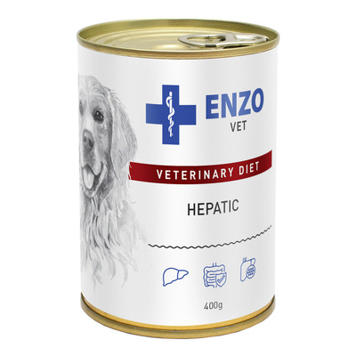 ENZO VET Hepatic na onemocnění jater pro psy 24x400g