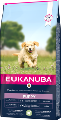 Eukanuba Puppy & Junior Large & Giant Breed Lamb 2x12 kg