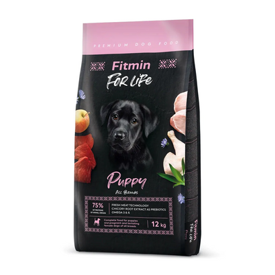 FITMIN DOG For Life Puppy 12kg + PŘEKVAPENÍ ZDARMA !!!