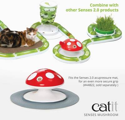 Hračka pro kočky CATIT Senses Mushroom 15 x 24 cm