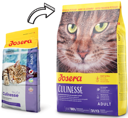 JOSERA Culinesse 10kg + Překvapení pro kočku