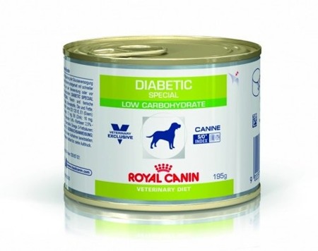 ROYAL CANIN Diabetic Special Low Carbohydrate 195g konzerva