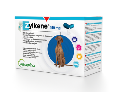 VETOQUINOL Zylkene 450 mg - 10 kapslí