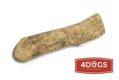Žvýkačka z jeleního parohu HARD 4DOGS - S - 10cm (pes do 10kg)