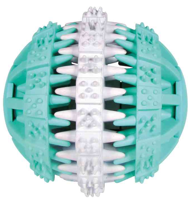 TRIXIE Denta Zábavný gumový míč s mátou 7,5 cm